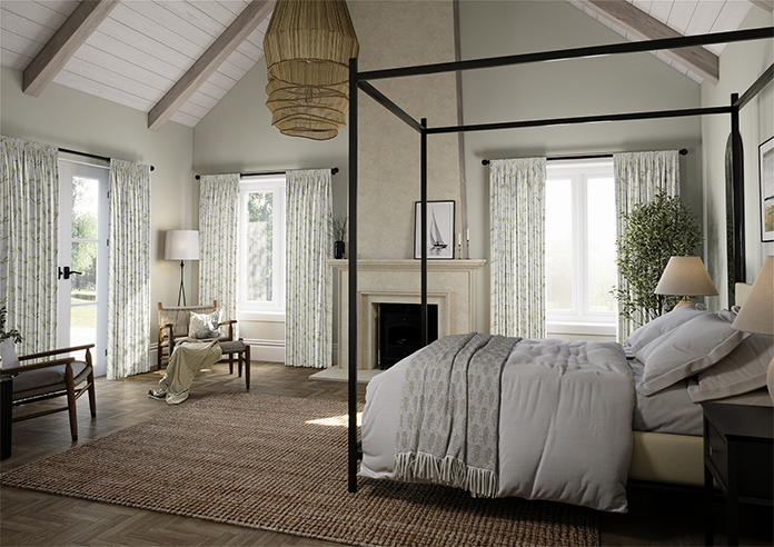 Dragonflies, Green - Made to Measure Curtains - Image 7